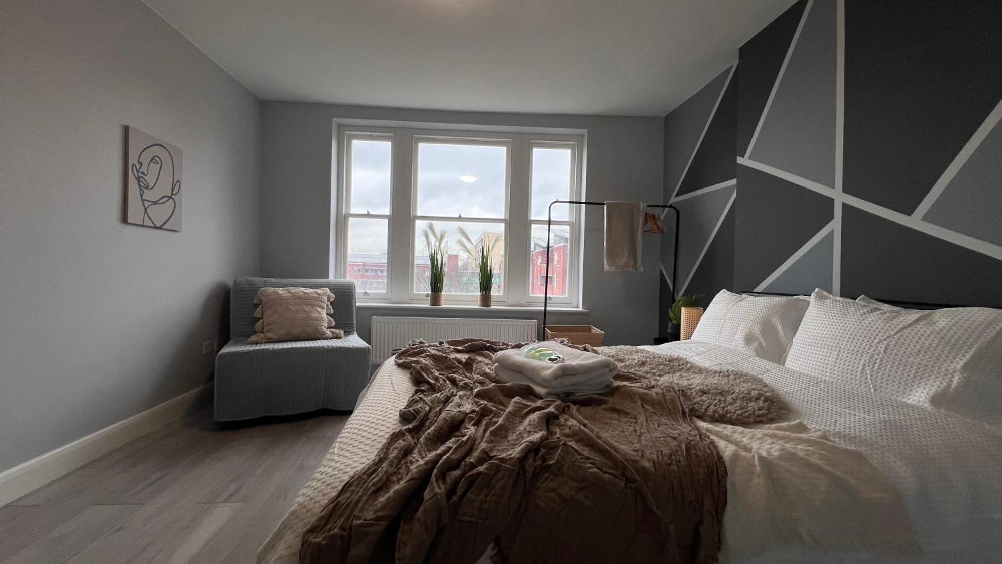 Modern Apartment In Kings Cross Лондон Екстериор снимка