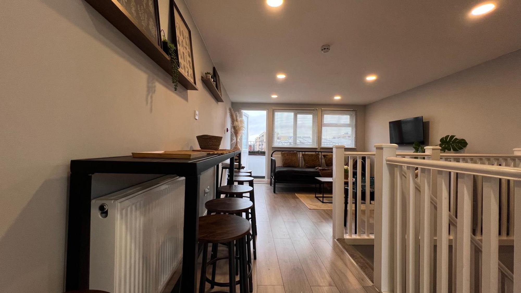 Modern Apartment In Kings Cross Лондон Екстериор снимка